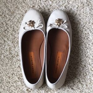 Tory charm ballet goat leather